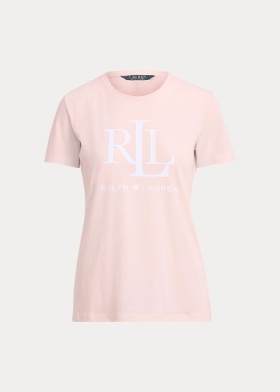 T Shirt Ralph Lauren Pink Pony LRL Jersey Mulher 47238-DEXF